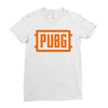 Pubg Logo Ladies Fitted T-Shirt