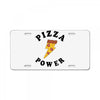 Pizza Power License Plate