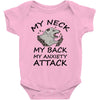 anxiety attack Baby Bodysuit