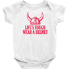 lifes tough Baby Bodysuit