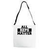 all reps matter Adjustable Strap Totes