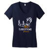 no suggestions please Women's V-Neck T-Shirt