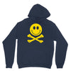 smiley pirate skull and crossbones Unisex Hoodie