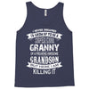 Super Cool Granny Of A Freaking Awesome Grandson Tank Top