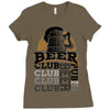 Beer Club Pub Ladies Fitted T-Shirt