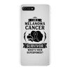 I am a Melanoma Cancer Survivor - What's Your Superpower? iPhone 7 Plus Case