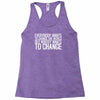 change Racerback Tank