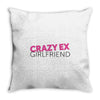 crazy ex girl friend Throw Pillow