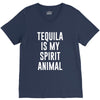 tequila is my spirit animal V-Neck Tee
