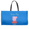peppa pig sister pig Weekender Totes