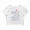 mountain line Crop Top