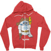 arr2d2 Zipper Hoodie