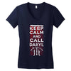 Keep Calm And Call Daryl Women's V-Neck T-Shirt