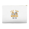 let the wookiee win Accessory Pouches
