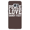peace. love. sandy feet. Samsung Galaxy S7