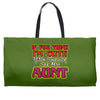 i'm cute see my ount Weekender Totes