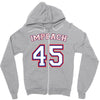 Impeach 45 Zipper Hoodie
