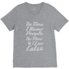 i love cats girls V-Neck Tee