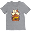 i has cheezburger! V-Neck Tee