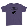 Daddy Bear - Baby Bear Custom Name Youth Tee