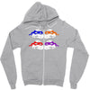 turtles  splinter ninja serie fun Zipper Hoodie