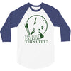 arrow you have failed this city tv series quote black white cotton t s 3/4 Sleeve Shirt