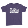 Animals Are Not Ingredients Youth Tee