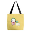 Sarah and Duck Tote Bags