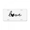 Love Disney License Plate