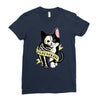 schrodinger cat tattoo Ladies Fitted T-Shirt