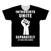 introverts unite separately in your own homes All Over Men's T-shirt