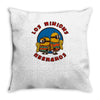 los minions Throw Pillow