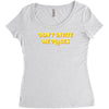 don't invite me places Women's Triblend Scoop T-shirt