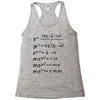 X-Mas Math Racerback Tank