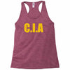 cia  funny  fashion fbi feds joke fancy dress Racerback Tank