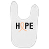 Hope Uterine Cancer Awareness Baby Bibs