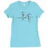 toy fiction pulp story funny Ladies Fitted T-Shirt