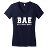 BAE Best Aunt Ever Women's V-Neck T-Shirt