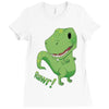 rawr (2) Ladies Fitted T-Shirt