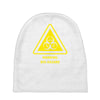 biohazard symbol laboratory hazard warning sign Baby Beanies