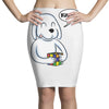 smart dog Pencil Skirts