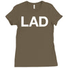 lad printed Ladies Fitted T-Shirt