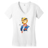 IM COOL GIRLS Women's V-Neck T-Shirt