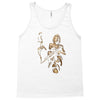 marilyn monroe machine gun gangster 100% cotton Tank Top