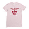happy holidays Ladies Fitted T-Shirt