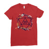 20 Dice Flowers Ladies Fitted T-Shirt