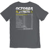 October Girl Facts Scorpio V-Neck Tee