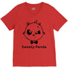 sweaty panda V-Neck Tee