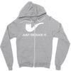 sherlock holmes just deduce it Zipper Hoodie