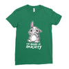 bunny anxiety Ladies Fitted T-Shirt
